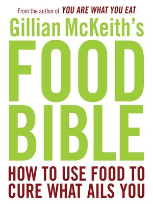 cover image of Gillian McKeith's Food Bible